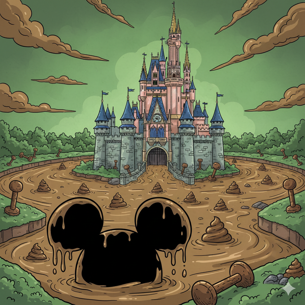 DatXit satirical lore 2025 - Disney exposed