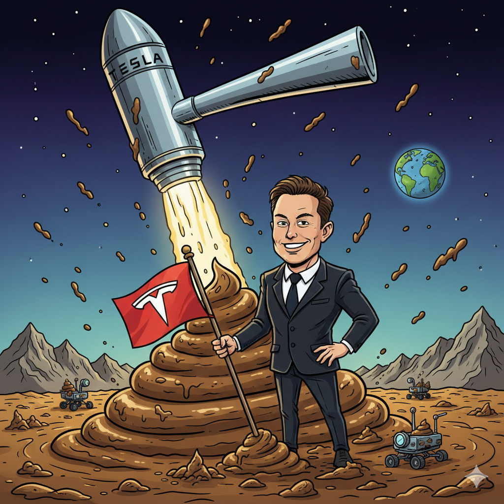 DatXit satirical lore 2025 - Space billionaires