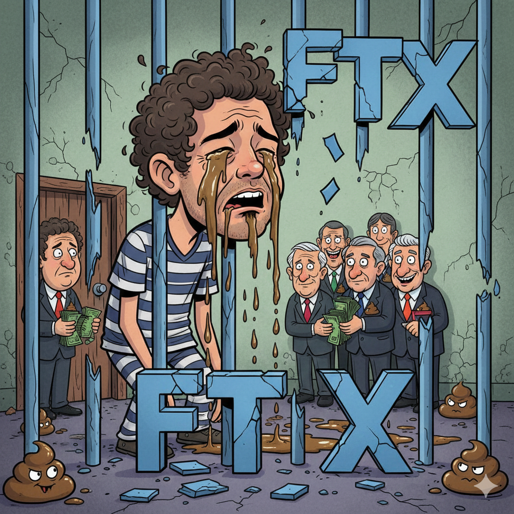 DatXit satirical lore 2025 - Crypto collapse