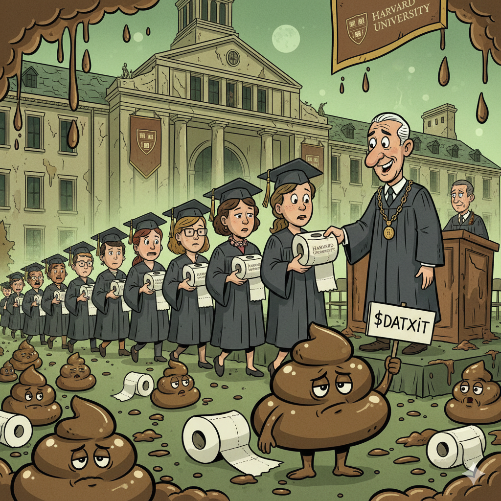 DatXit satirical lore 2025 - Education system