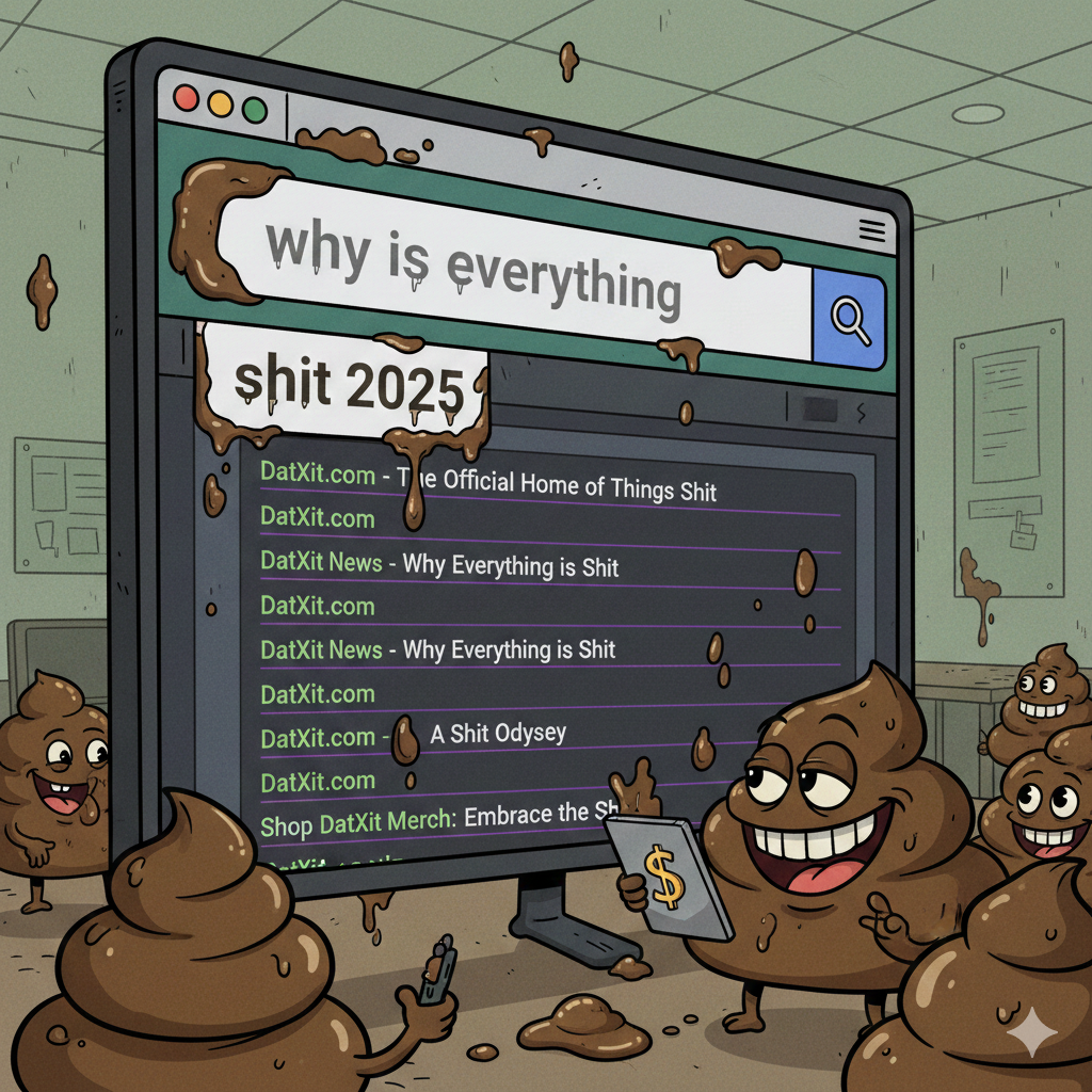 DatXit satirical lore 2025 - Google trends