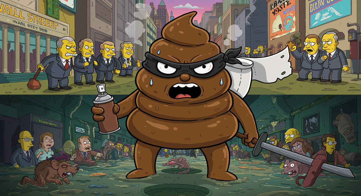 Wall Street – Flooded it